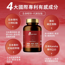 將圖片載入圖庫檢視器 【PowerHero】專利納豆紅麴Q10《3個月》套裝
